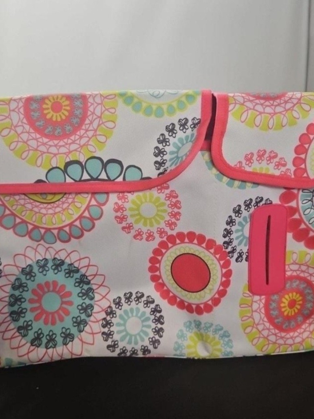 Thirty-One Pack-N-Pull Citrus Medallion Versatile Car Caddy/Stroller Caddy